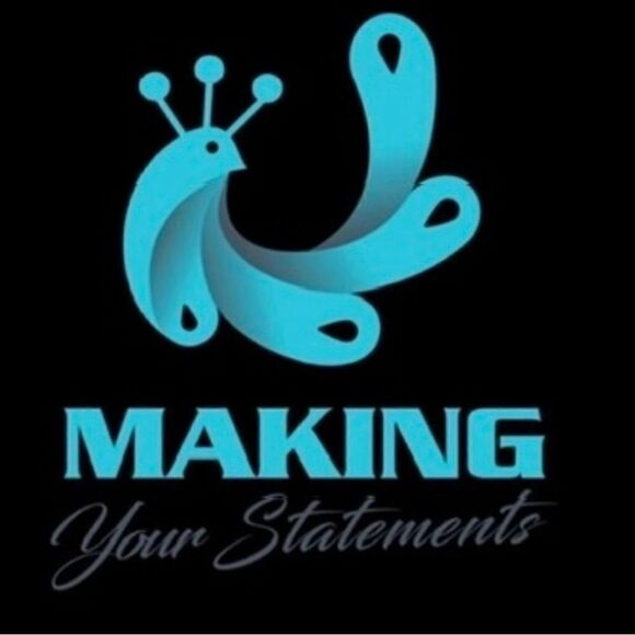 Sterling Silver Unique Padparadscha Sapphire Emerald CZ Ring - Picture 6 of 8